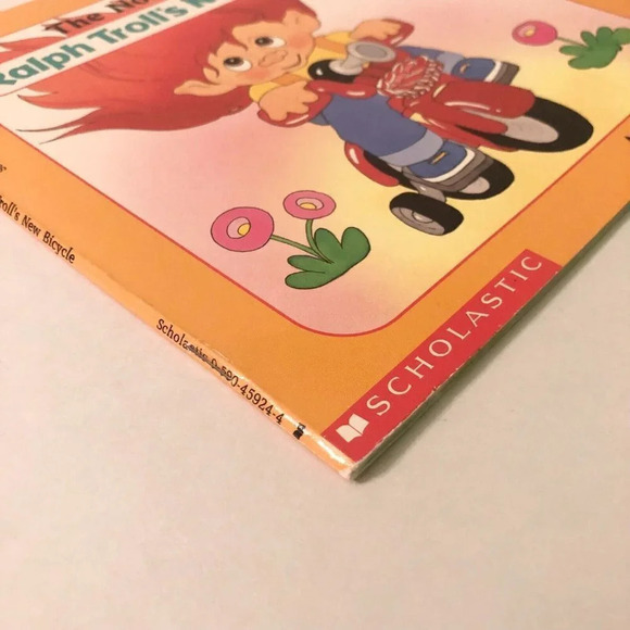 Vintage 1992 The Norfin Trolls Ralph Trolls New Bicycle Scholastic Book - Picture 4 of 15